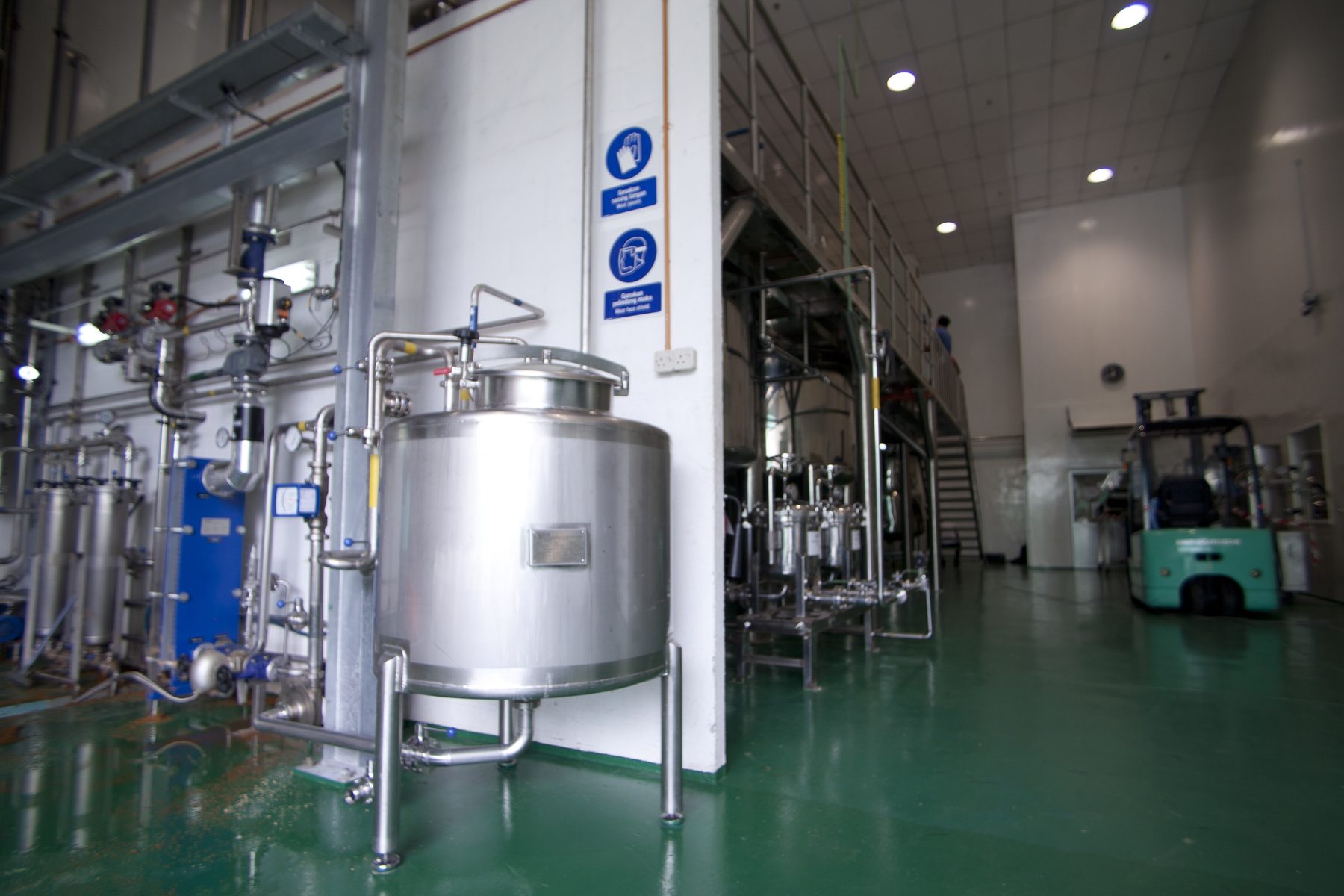 The extraction hall at the Phytes Biotek plant